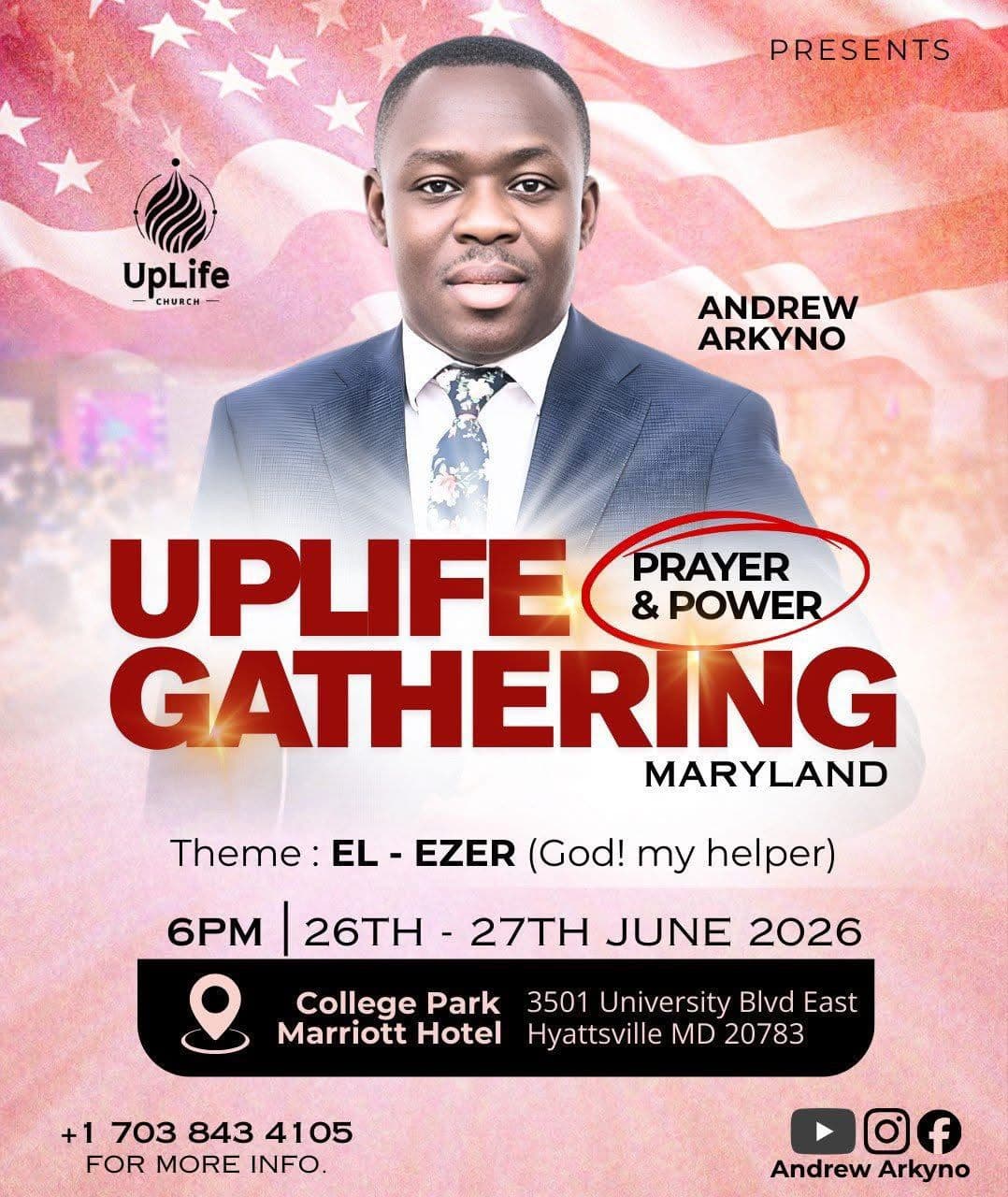 UpLife Prayer & Power Gathering | Maryland Edition