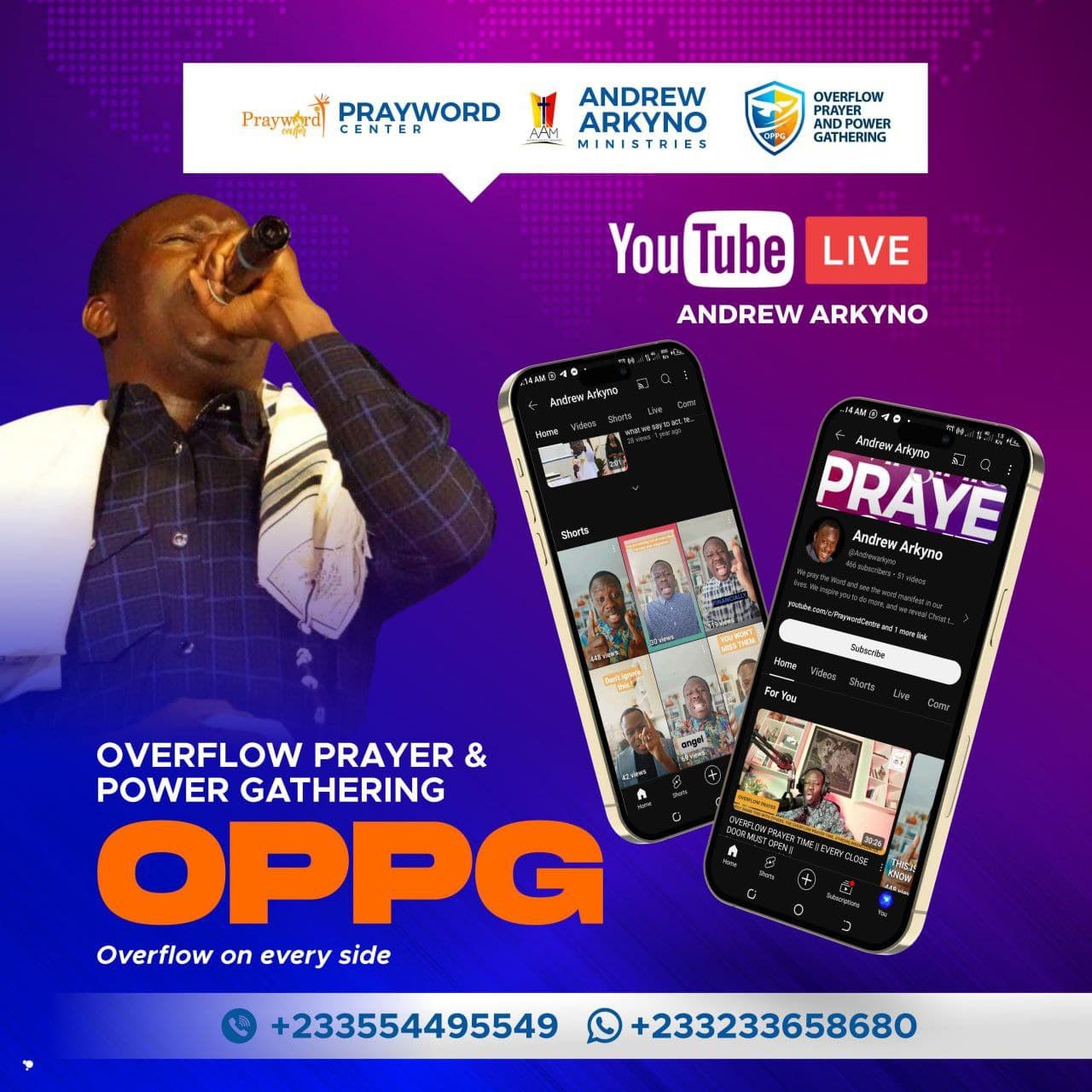 Overflow Prayer & Power Gathering - Daily Prayers